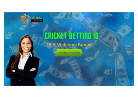 Experience The Thrill Of Cricket Betting ID With 15% Welcome Bonus