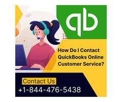 How Do I Contact QuickBooks Online Customer Service?+1-844-476-5438