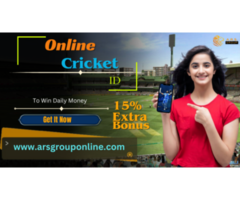 Get the Excitement of Online Cricket ID With 15% Welcome Bonus