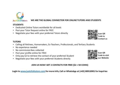 THE GLOBAL CONNECTOR FOR ONLINE TUTORS AND STUDENTS