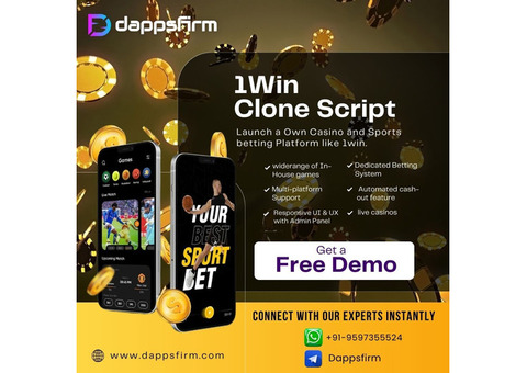 1Win Clone script for Instant Gambling Platform Launch