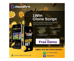 1Win Clone script for Instant Gambling Platform Launch