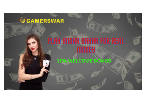 Experience Thrilling Play Andar Bahar For Real Money on Gamerswar
