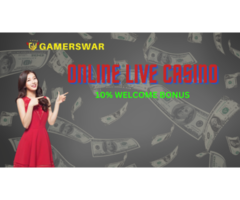 Experience the Thrill of Online Live casino with Gamerswar