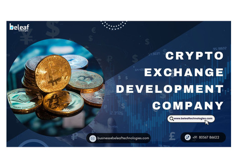Top-notch Crypto Exchange Development Company - Beleaf Technologies