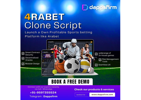 Dominate the Sports Betting Market: Launch Your 4rabet Clone App Today