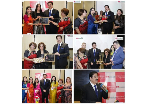 Sandeep Marwah Motivates Members of He Connects and She Connects
