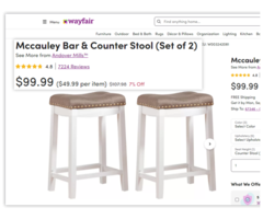 Scrape Wayfair Product Data