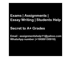 Exams|Assignments||A+ Grades|Help|All Subjects|Affordable Prices.