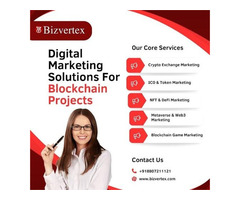 Digital Marketing Solution for Blockchain Projects