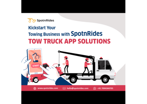 Uber for Tow Trucks App Development Service By SpotnRides
