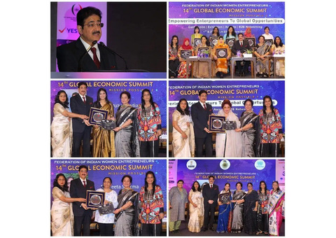 Sandeep Marwah Inaugurates FIWE 14th Global Economic Summit