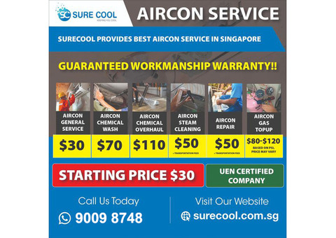 Aircon Service Price Singapore