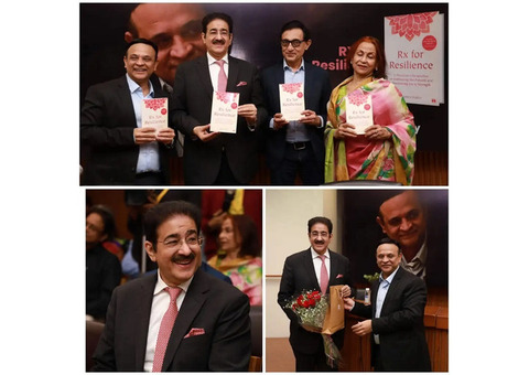 Sandeep Marwah Released  Book of Saroj Dubey Titled RX for Resilience
