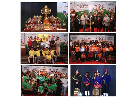 Asian Sports Star League Grand Award Function Lights up Marwah Studios
