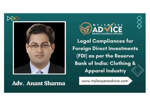 Legal Compliances for Foreign Direct Investments