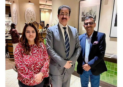 Sandeep Marwah, Ambassador of Wales, Extends Invitation to British
