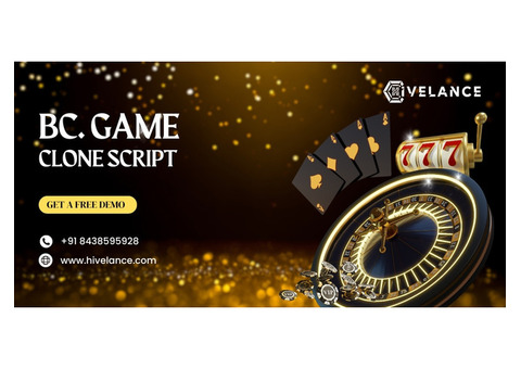 Transform Your Gaming Vision with Our BC.Game Clone Script !