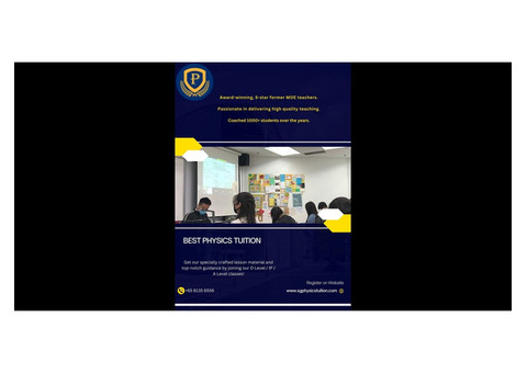 Start Your Journey with best physics tuition in Singapore