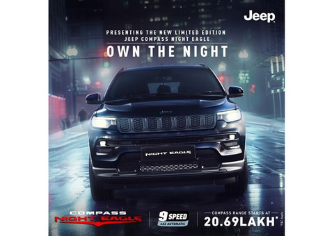 Jeep Compass price in Hyderabad |  Pride Jeep