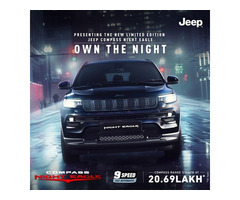 Jeep Compass price in Hyderabad |  Pride Jeep