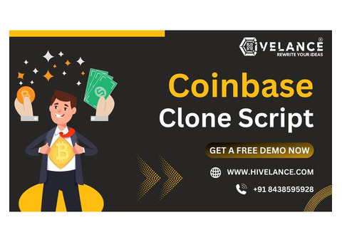 Launch Your Own Crypto Exchange with the Coinbase Clone Script!
