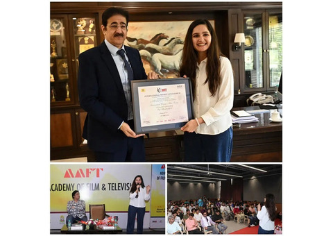 Renowned Actress Radha Bhatt Conducts Acting Workshop at AAFT