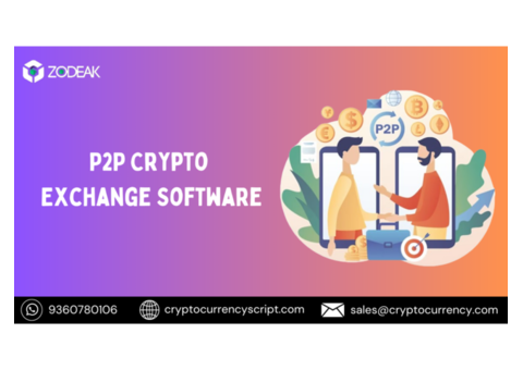 P2P Crypto Exchange Software