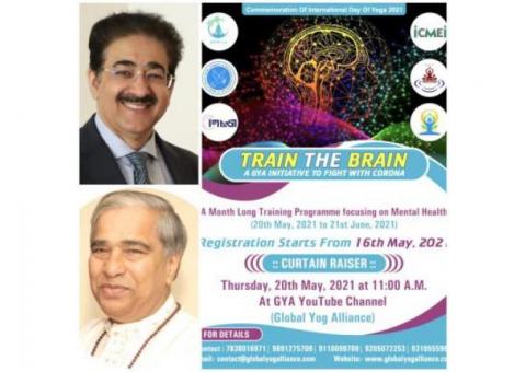 Sandeep Marwah Inaugurated Month-Long Yoga Session by GYA