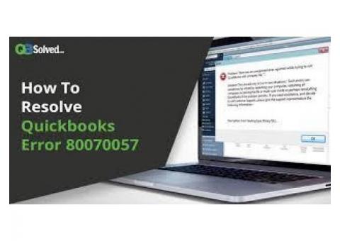 Know more about QuickBooks error 80070067 (+1-888-461-1336)