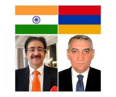 ICMEI Congratulated Embassy of Armenia on National Day