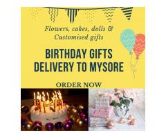 Birthday Gifts Delivery to Mysore