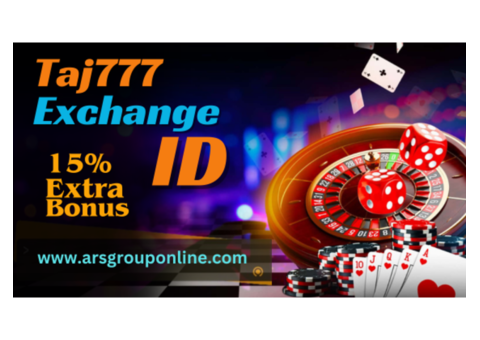 Best Taj777 Exchange ID With Welcome Bonus
