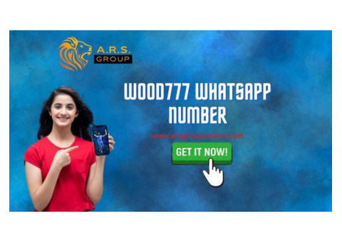 Extra Bonus With Wood777 Whatsapp Number