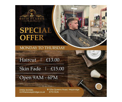 Rich Flares Barber’s Shop In Uk