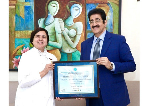 WPDRF Honors Dr. Binny Sareen from Brahma Kumaris