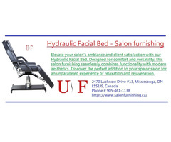 Hydraulic Facial Bed - Salon furnishing