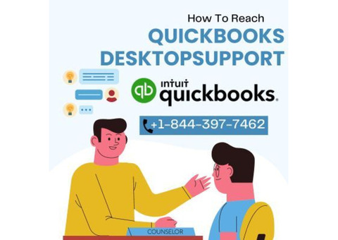 Get Instant QuickBooks Desktop Support +1-844-397-7462