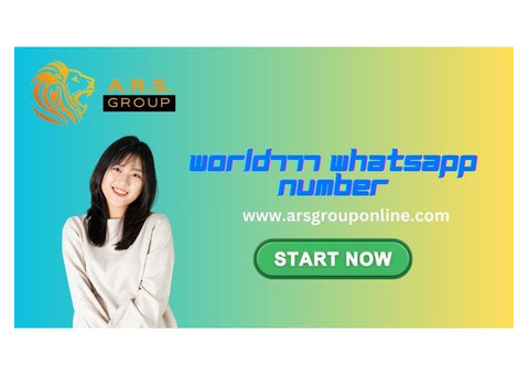 Looking for World777 Whatsapp Number
