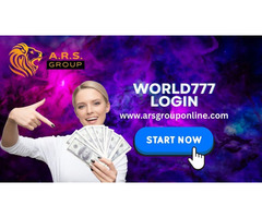 Choose World777 Login To Win Prizes