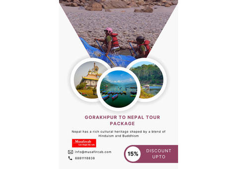 Gorakhpur to Nepal Tour Package, Nepal tour package from Gorakhpur