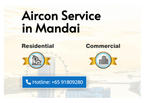 Aircon servicing in Mandai