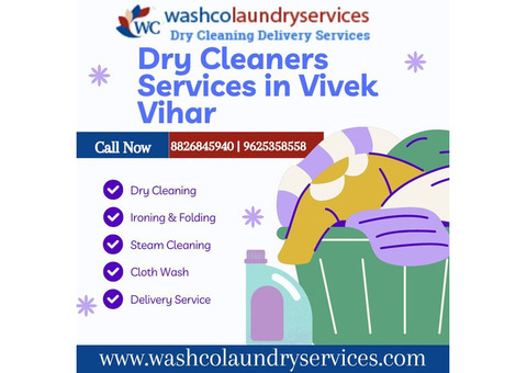 Dry Cleaners Services in Vivek Vihar