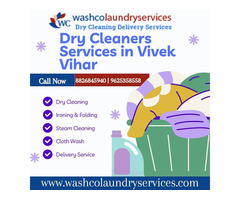 Dry Cleaners Services in Vivek Vihar