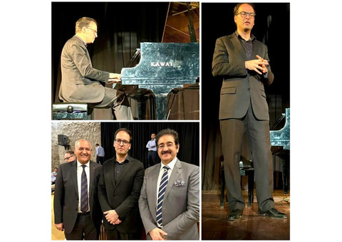 Sandeep Marwah Commends Remarkable Piano Recital by Moroccan Virtuoso