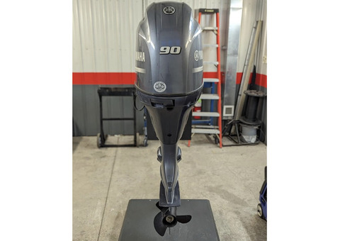 2019 Used Yamaha 90 hp Outboard Motor Engine