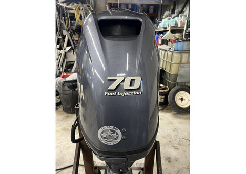 2020 Used Yamaha 70 hp Outboard Motor Engine