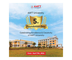 AAFT University Marks Fifth Foundation Day with Grand Celebration