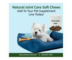 Joint Care Soft Chews (White Label) from CassCo Bio Labs