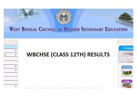 West Bengal Board 12th Result